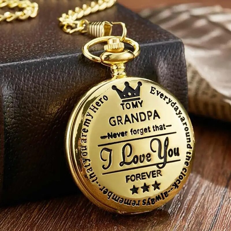 Antique Steampunk Vintage Roman Numerals Quartz Pocket Watch Gold Case Necklace Pendant Clock Chain Antique Steampunk Vintage Roman Numerals Quartz Pocket Watch Gold Case Necklace Pendant Clock Chain