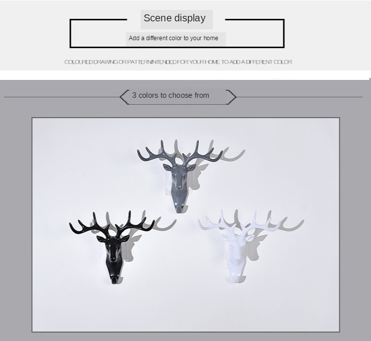 Antlers Hook Wall Hanger Decor Antlers Hook Wall Hanger Decor