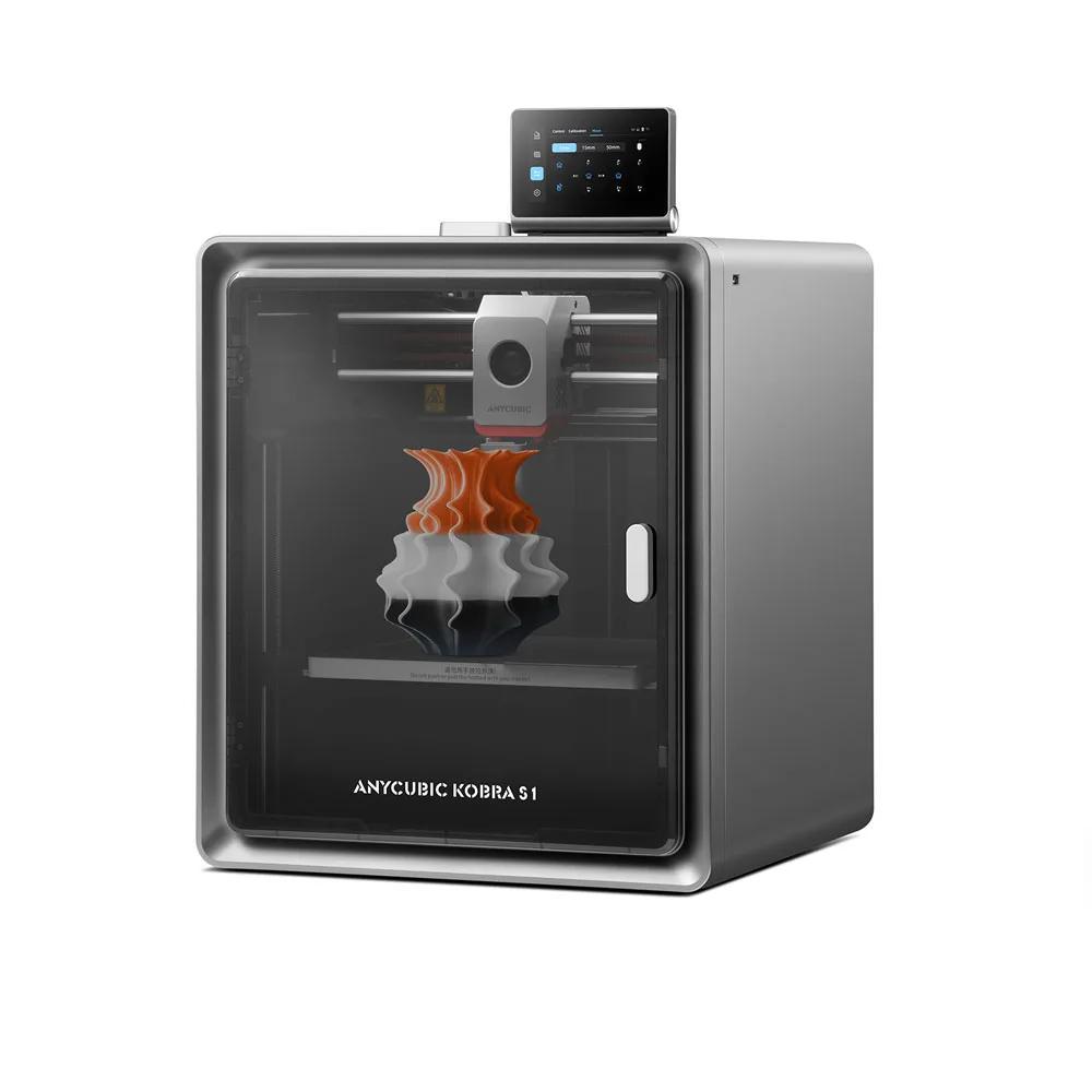 Anycubic Kobra S1 AE Version 3D Printer Core XY Stable Structure Max Speed 600mm/s High Precision Ultra-Quiet 3D Printer Anycubic Kobra S1 AE Version 3D Printer Core XY Stable Structure Max Speed 600mm/s High Precision Ultra-Quiet 3D Printer