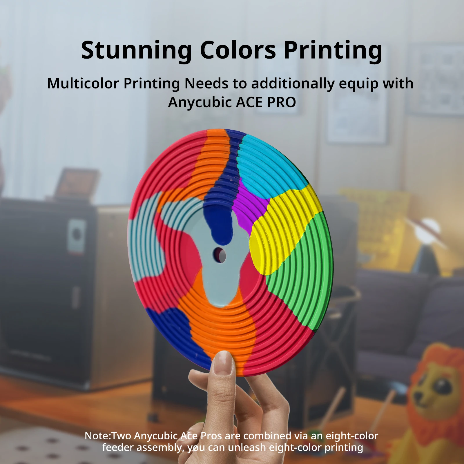 Anycubic Kobra S1 AE Version 3D Printer Core XY Stable Structure Max Speed 600mm/s High Precision Ultra-Quiet 3D Printer Anycubic Kobra S1 AE Version 3D Printer Core XY Stable Structure Max Speed 600mm/s High Precision Ultra-Quiet 3D Printer