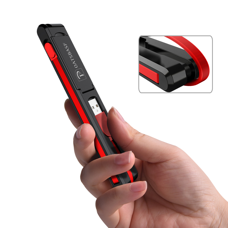 Apple and Android USB Charging Cable with Phone Holder Apple and Android USB Charging Cable with Phone Holder
