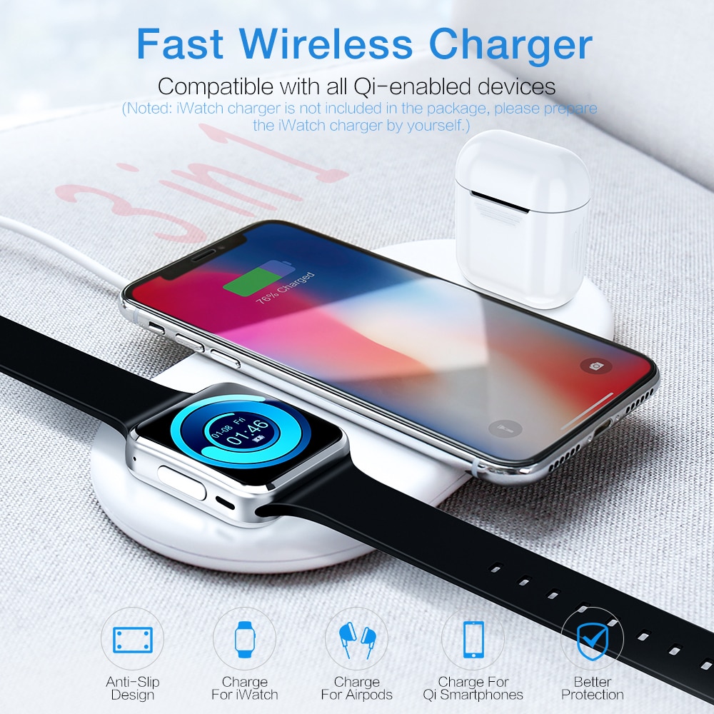 Apple Wireless Charger Charging Pad Apple Wireless Charger Charging Pad