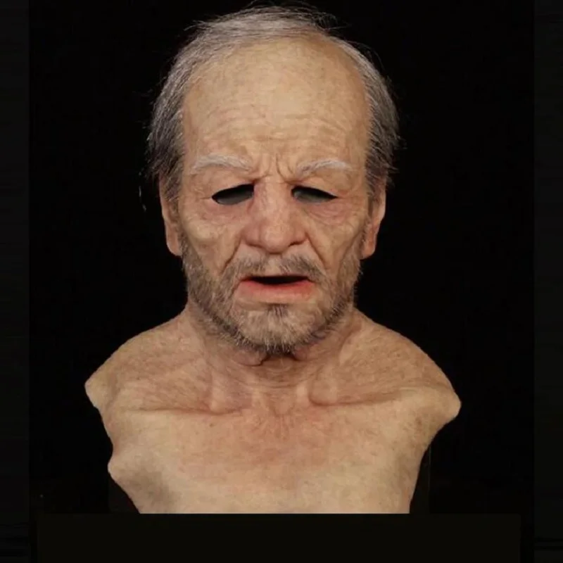 April Fool's Day Wrinkles Head Full Mask Mask Party Supplies Horror Cosplay Props New Old Man Mask Halloween Party April Fool's Day Wrinkles Head Full Mask Mask Party Supplies Horror Cosplay Props New Old Man Mask Halloween Party