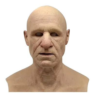 April Fool's Day Wrinkles Head Full Mask Mask Party Supplies Horror Cosplay Props New Old Man Mask Halloween Party April Fool's Day Wrinkles Head Full Mask Mask Party Supplies Horror Cosplay Props New Old Man Mask Halloween Party