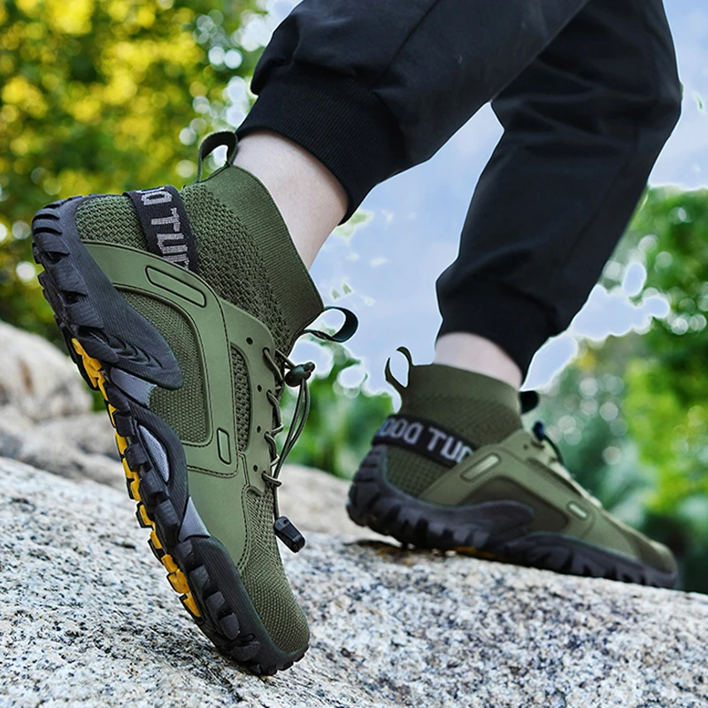 Aqua Shoes Quick-Drying Anti-Slip Sneakers Mountain Hiking Swimming Water Shoes Soft Casual Sneakers
