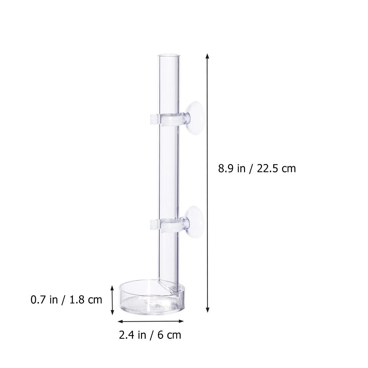 Aquarium Acrylic Shrimp Feeding Tube Aquarium Acrylic Shrimp Feeding Tube