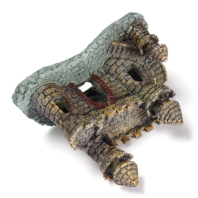 Aquarium Castle Decor Fish Tank Ornament Aquarium Castle Decor Fish Tank Ornament