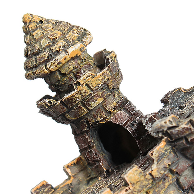 Aquarium Castle Decor Fish Tank Ornament Aquarium Castle Decor Fish Tank Ornament