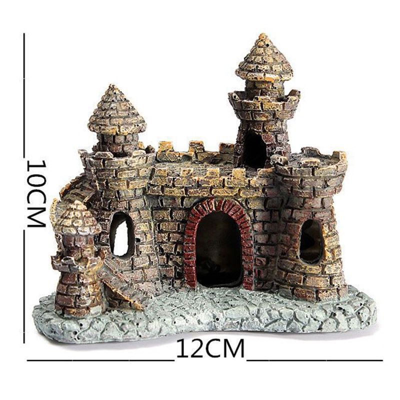 Aquarium Castle Decor Fish Tank Ornament Aquarium Castle Decor Fish Tank Ornament
