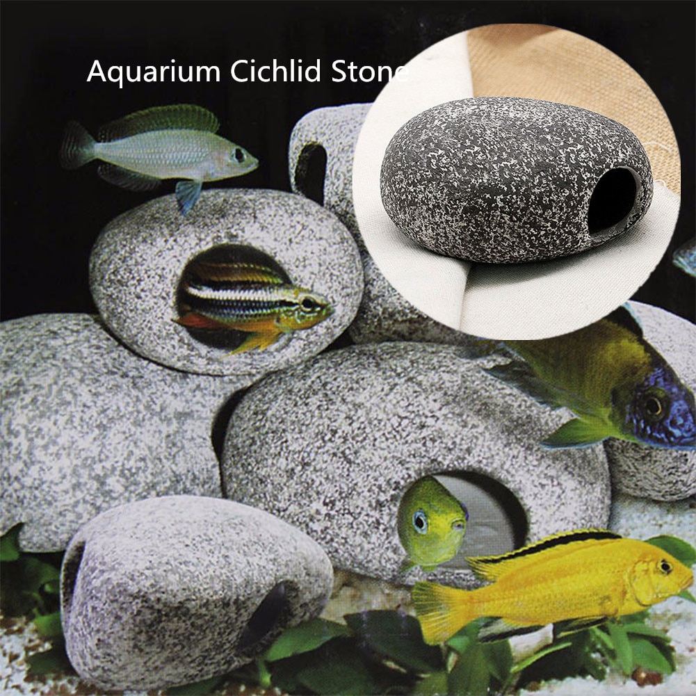 Aquarium Ceramic Cichlid Stone