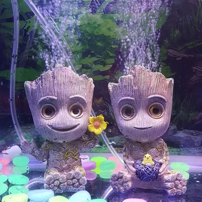 Aquarium Decor Cartoon Figure Aquarium Decor Cartoon Figure