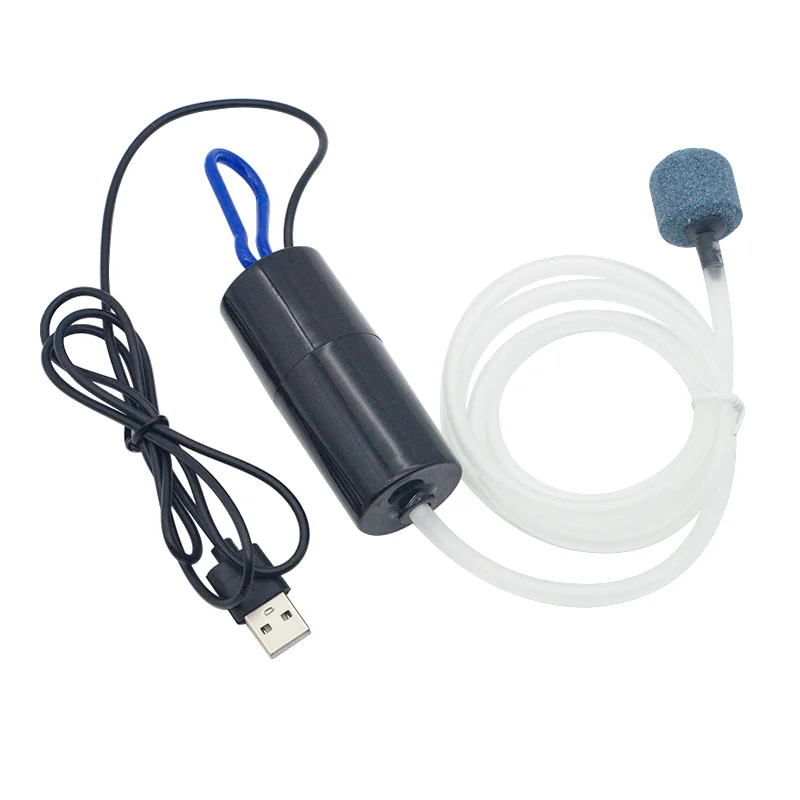 Aquarium USB Air Pump Fish Tank Silent Air Compressor Aquarium Portable Mini Oxygenator Oxygen Aerator Aquarium
