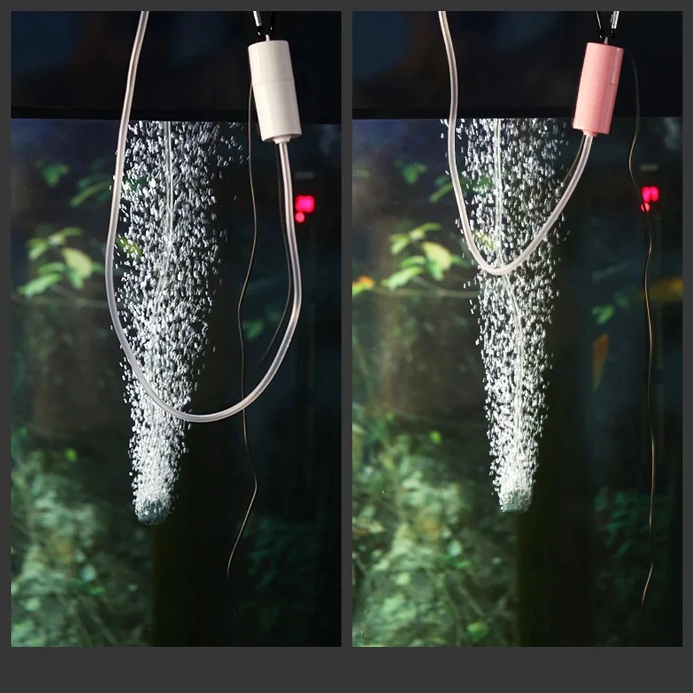 Aquarium USB Air Pump Fish Tank Silent Air Compressor Aquarium Portable Mini Oxygenator Oxygen Aerator Aquarium