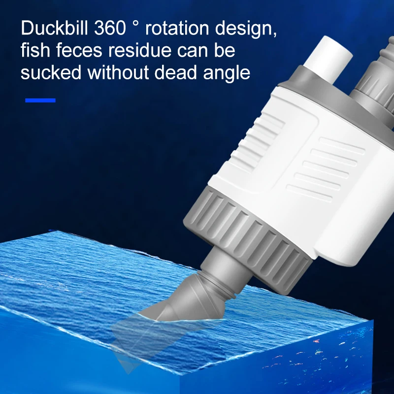 Aquarium Water Change Pump Electric Fish Tank Cleaning Tool Vacuum Water Changer Gravel Cleaner Siphon Filter Pump 20W Aquarium Water Change Pump Electric Fish Tank Cleaning Tool Vacuum Water Changer Gravel Cleaner Siphon Filter Pump 20W