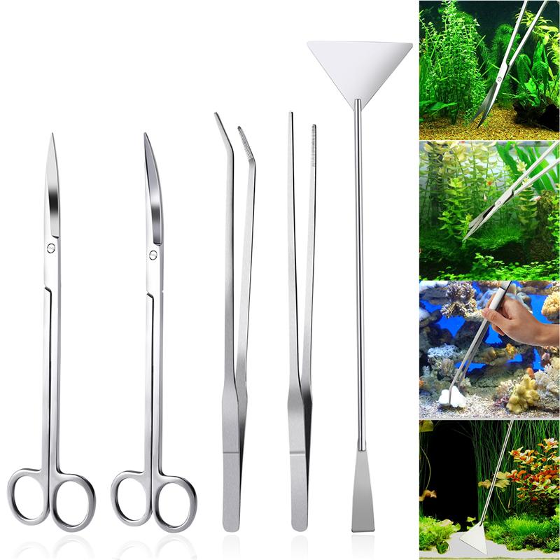 Aquascaping Tools Stainless Steel (5pcs) Aquascaping Tools Stainless Steel (5pcs)