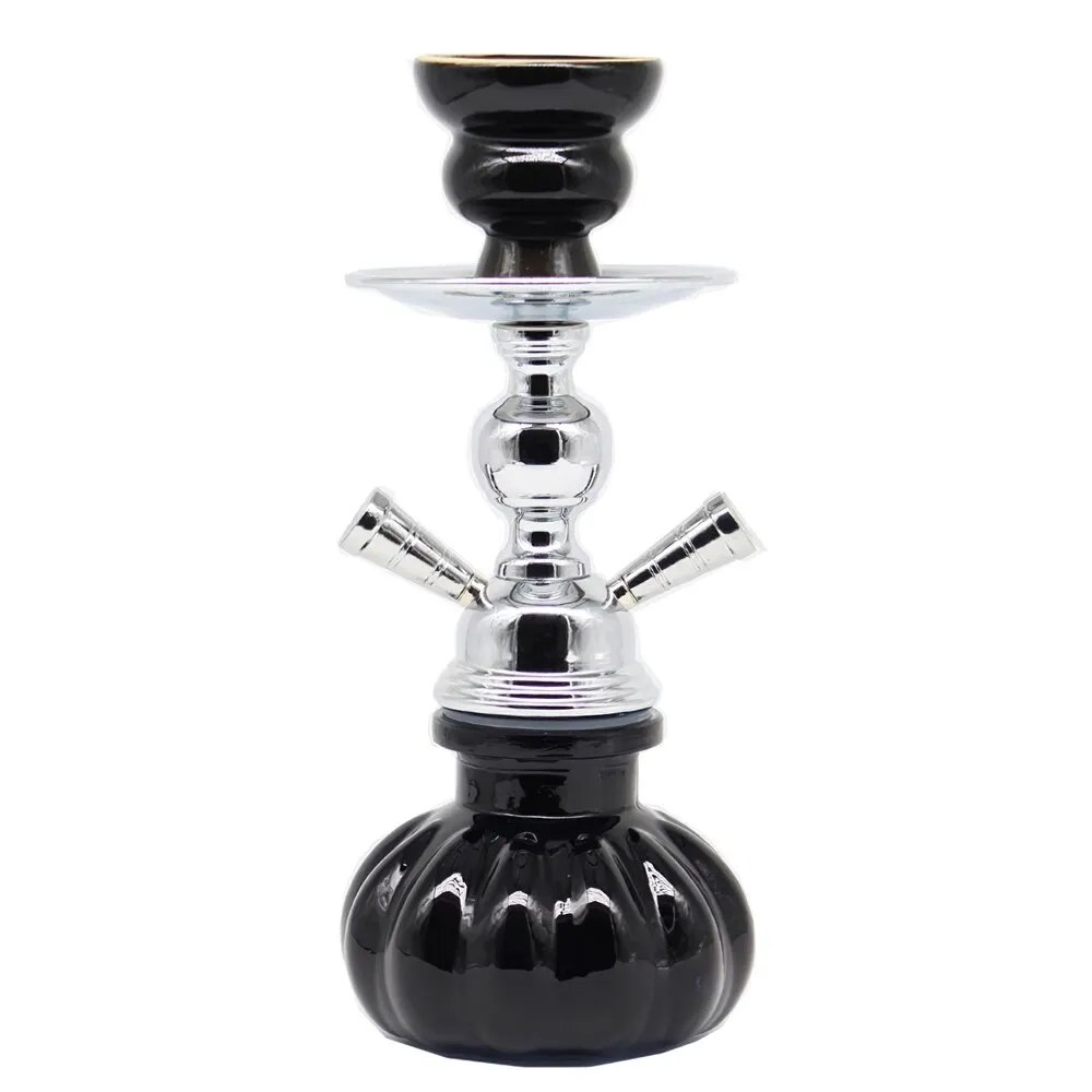 Arabian Hookah Large Double Hoses Portable Hookah, Shisha Hookah, Glass Hookah Travelling Hookah Shisha Hookah Set