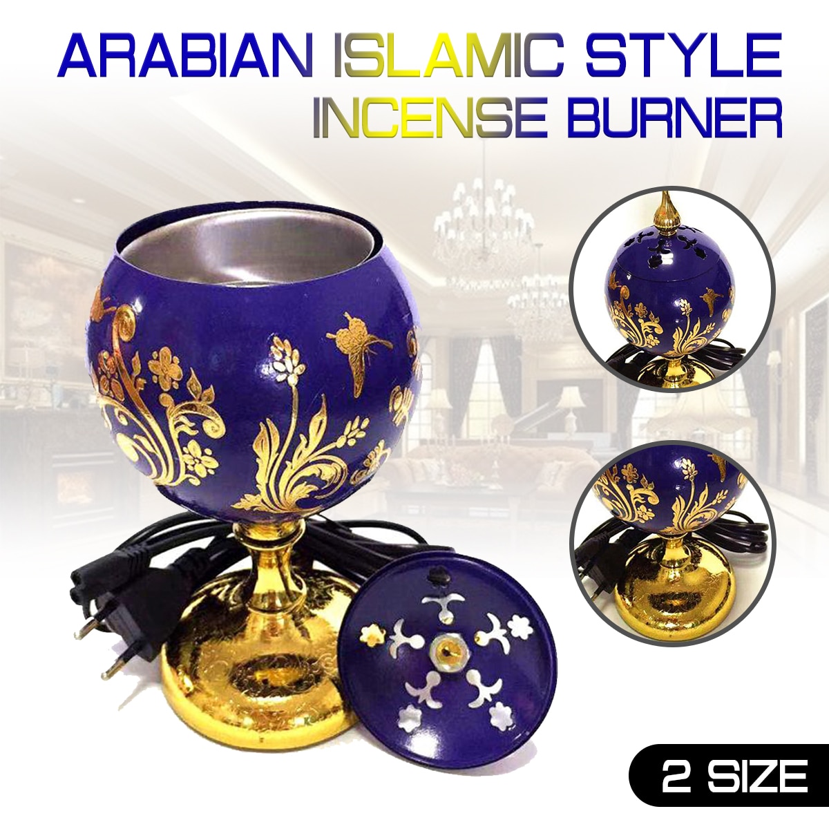 Arabian Style Electric Bakhoor Burner