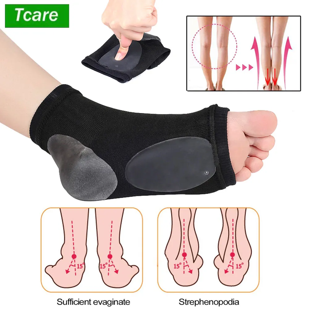 Arch Support Sleeve Cushioned Soft Elastic Gel Pad Fabric Arch Sock for Flat Foot Pain Relief Plantar Fasciitis Heel Arch Support Sleeve Cushioned Soft Elastic Gel Pad Fabric Arch Sock for Flat Foot Pain Relief Plantar Fasciitis Heel