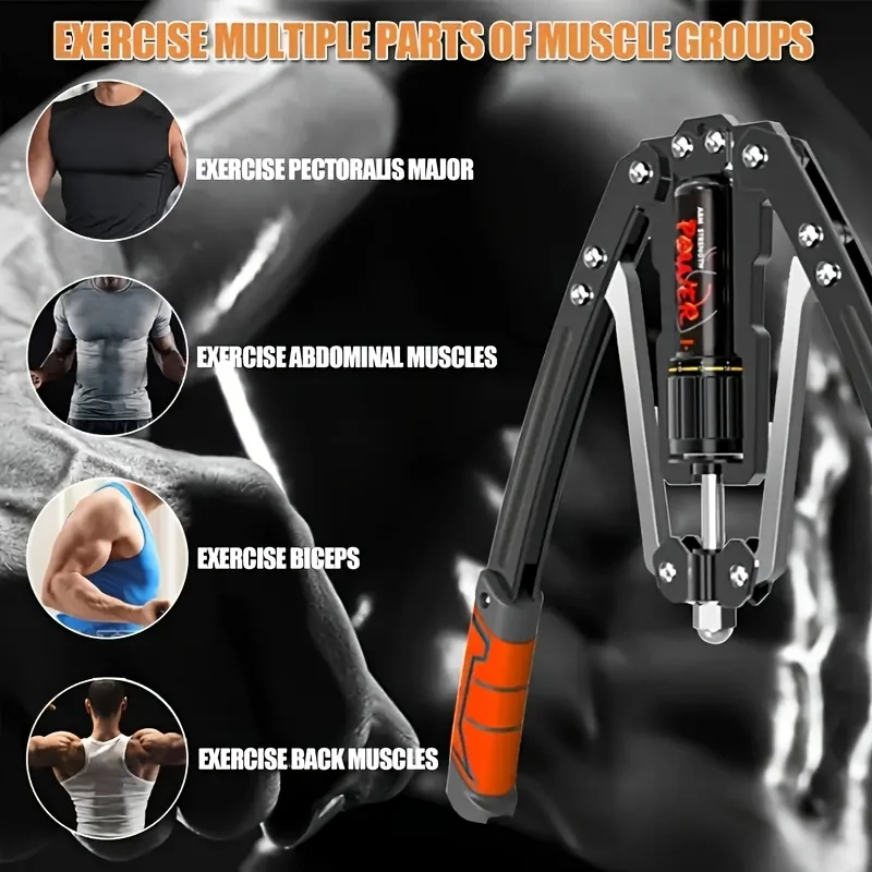 Arm Exercisers – Adjustable 22-440 Pounds Hydraulic Power, Home Chest Amplifiers, Shoulder Muscle Training And Fitness Arm Exercisers – Adjustable 22-440 Pounds Hydraulic Power, Home Chest Amplifiers, Shoulder Muscle Training And Fitness