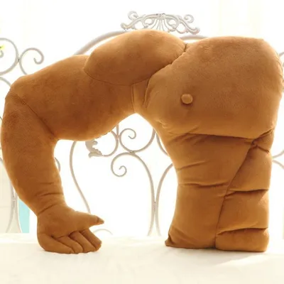 Arm Pillow Cotton Plush Fabric Arm Pillow Cotton Plush Fabric