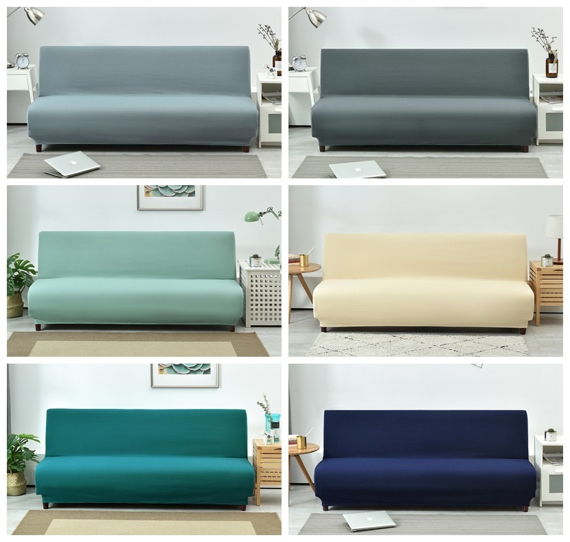 Armless Stretchable Elastic Sofa Cover Armless Stretchable Elastic Sofa Cover