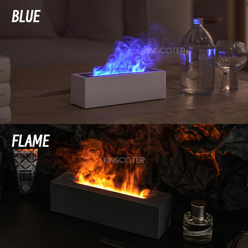 Aroma Diffuser Air Humidifier Ultrasonic Cool Mist Maker Fogger LED Essential Oil Flame Lamp Difusor Aroma Diffuser Air Humidifier Ultrasonic Cool Mist Maker Fogger LED Essential Oil Flame Lamp Difusor