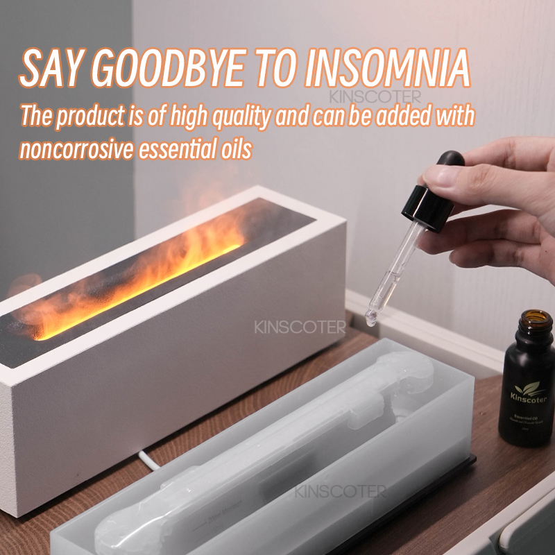 Aroma Diffuser Air Humidifier Ultrasonic Cool Mist Maker Fogger LED Essential Oil Flame Lamp Difusor Aroma Diffuser Air Humidifier Ultrasonic Cool Mist Maker Fogger LED Essential Oil Flame Lamp Difusor