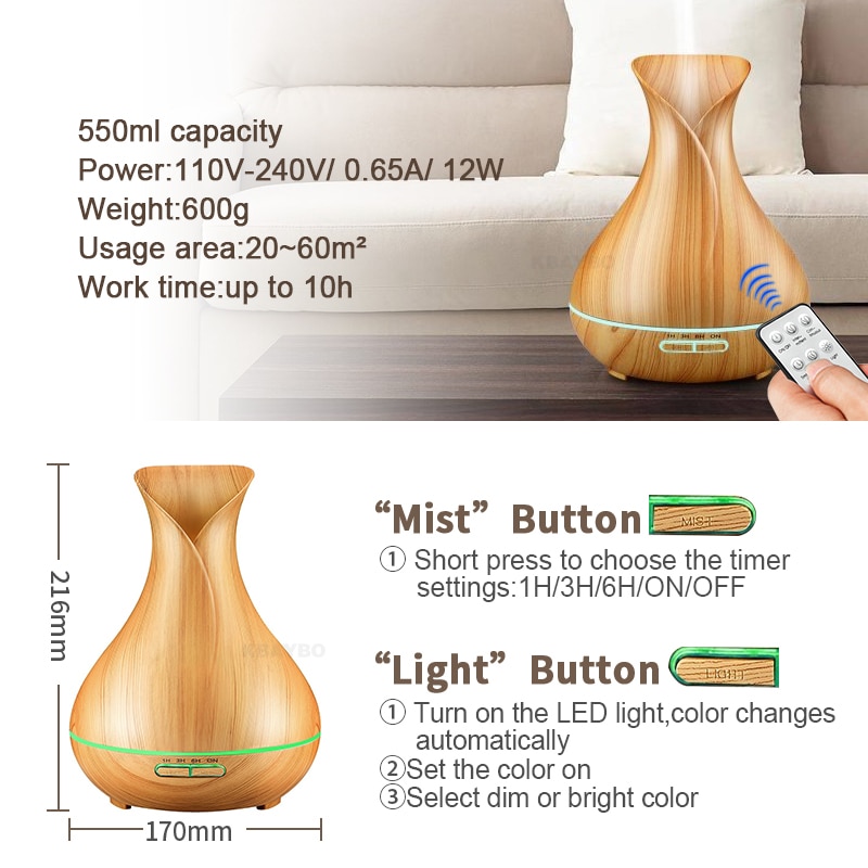 Aroma Oil Diffuser Remote Control Device Aroma Oil Diffuser Remote Control Device