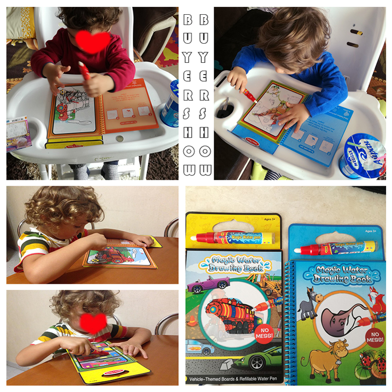 Art Book for Magic Drawing and Coloring Educational Book Art Book for Magic Drawing and Coloring Educational Book