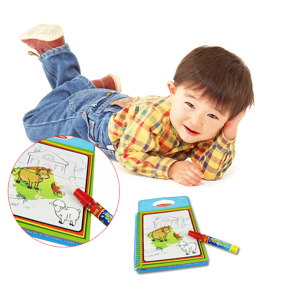 Art Book for Magic Drawing and Coloring Educational Book Art Book for Magic Drawing and Coloring Educational Book