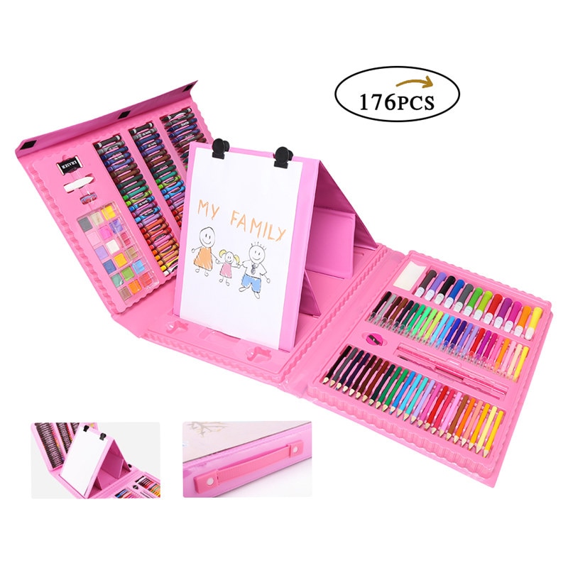Art Set For Kids Coloring Materials 150/176pcs Art Set For Kids Coloring Materials 150/176pcs