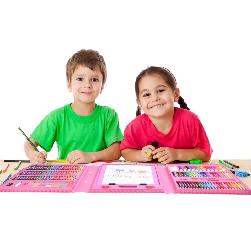 Art Set For Kids Coloring Materials 150/176pcs Art Set For Kids Coloring Materials 150/176pcs