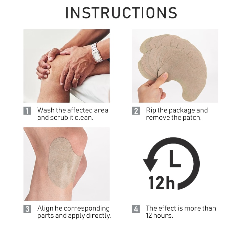 Arthritis Knee Pain Patch (6 pcs)