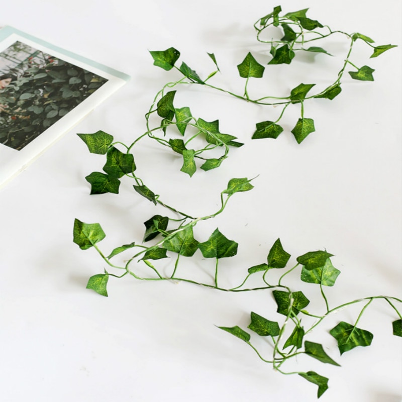 Artificial 20 LED Leaf String Lights Artificial 20 LED Leaf String Lights