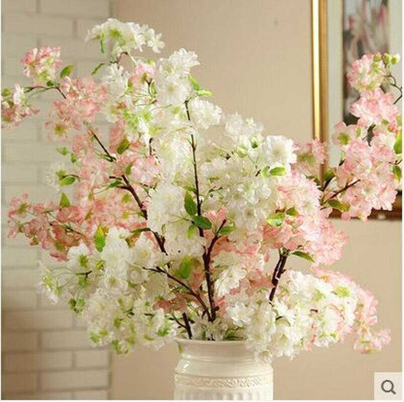 Artificial Cherry Blossom Home Decor (4 pcs) Artificial Cherry Blossom Home Decor (4 pcs)