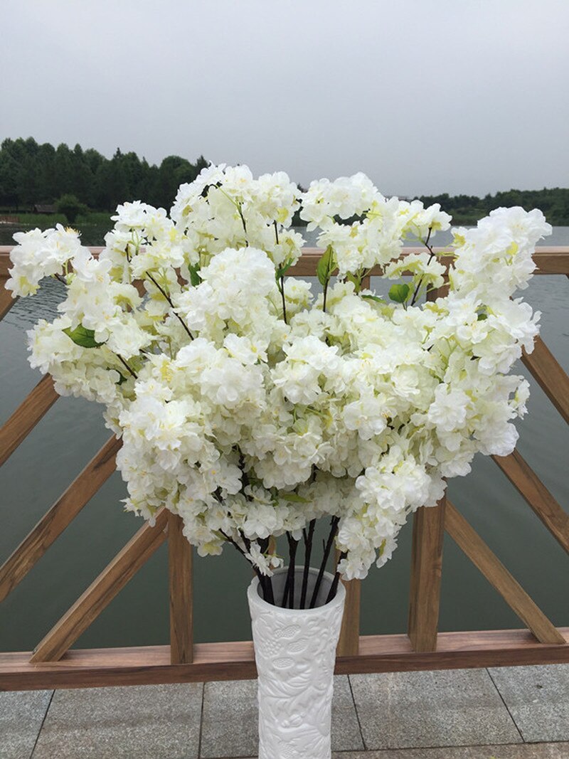 Artificial Cherry Blossom Home Decor (4 pcs) Artificial Cherry Blossom Home Decor (4 pcs)