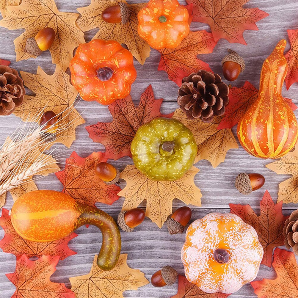 Artificial Fall Harvest Decor (50pcs) Artificial Fall Harvest Decor (50pcs)