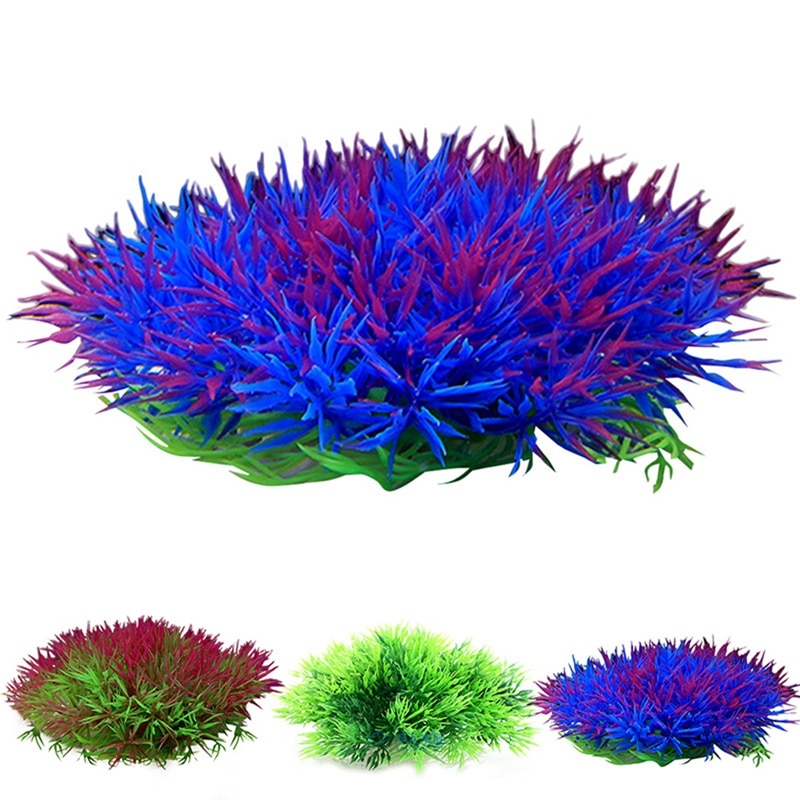 Artificial Fish Tank Plastic Plant Decor Artificial Fish Tank Plastic Plant Decor