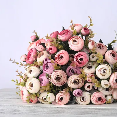 Artificial Flower Bouquet Silk Flowers