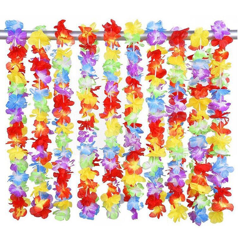 Artificial Hawaiian Flower Garlands (20 Pcs) Artificial Hawaiian Flower Garlands (20 Pcs)