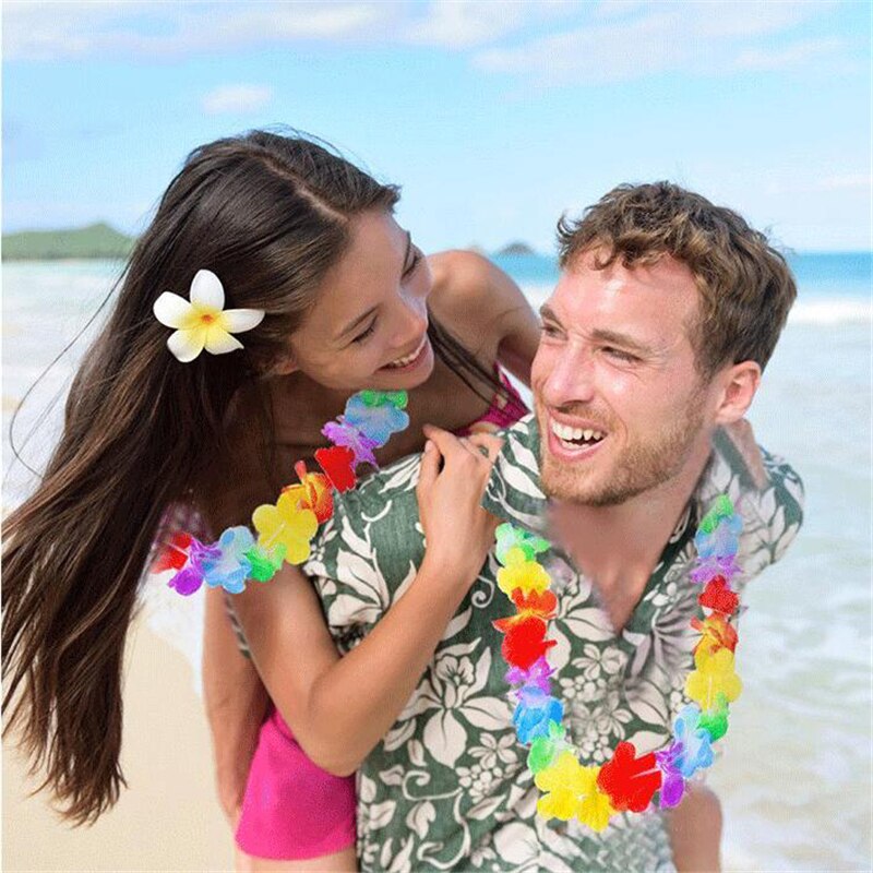 Artificial Hawaiian Flower Garlands (20 Pcs) Artificial Hawaiian Flower Garlands (20 Pcs)