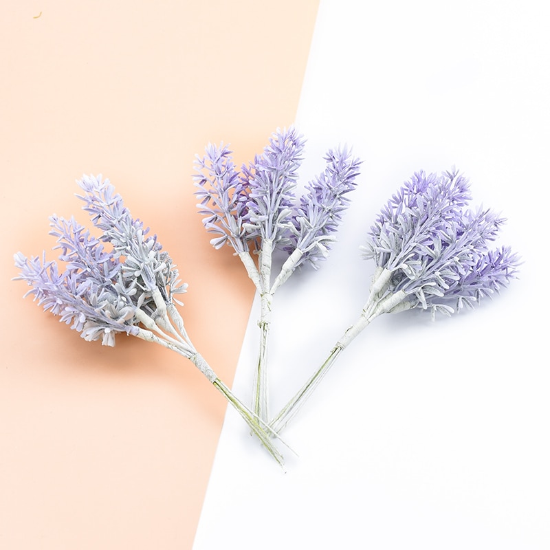 Artificial Lavender Decorative Flower (6 pcs)
