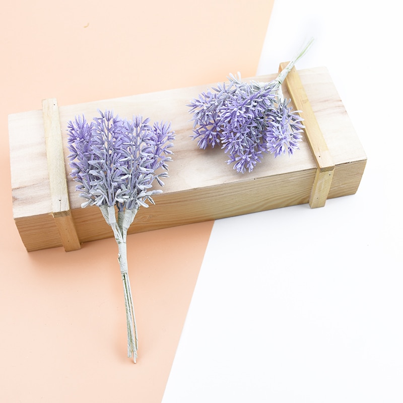 Artificial Lavender Decorative Flower (6 pcs)