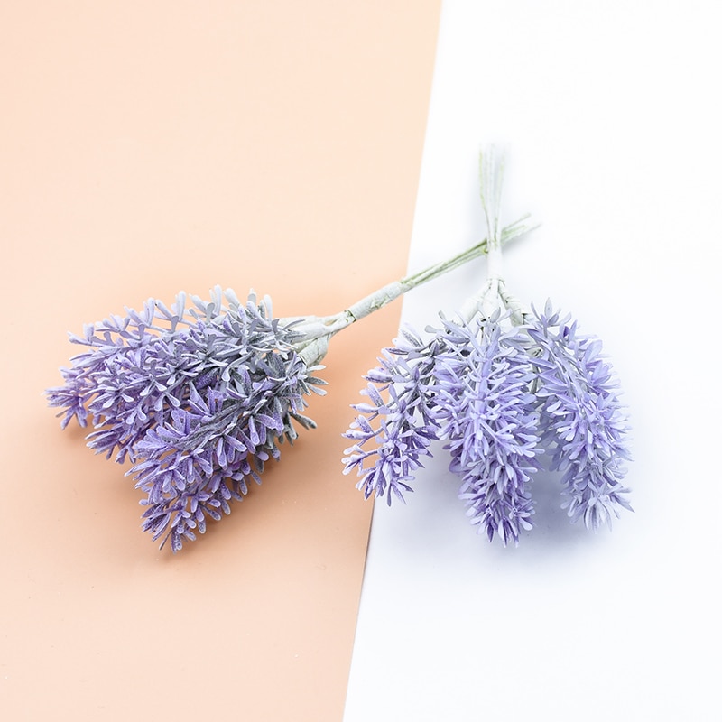 Artificial Lavender Decorative Flower (6 pcs)