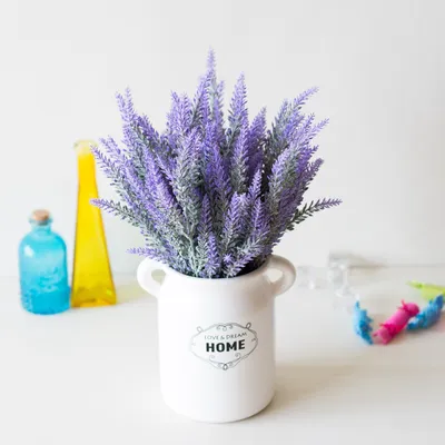 Artificial Lavender Flowers For Home Decor Artificial Lavender Flowers For Home Decor