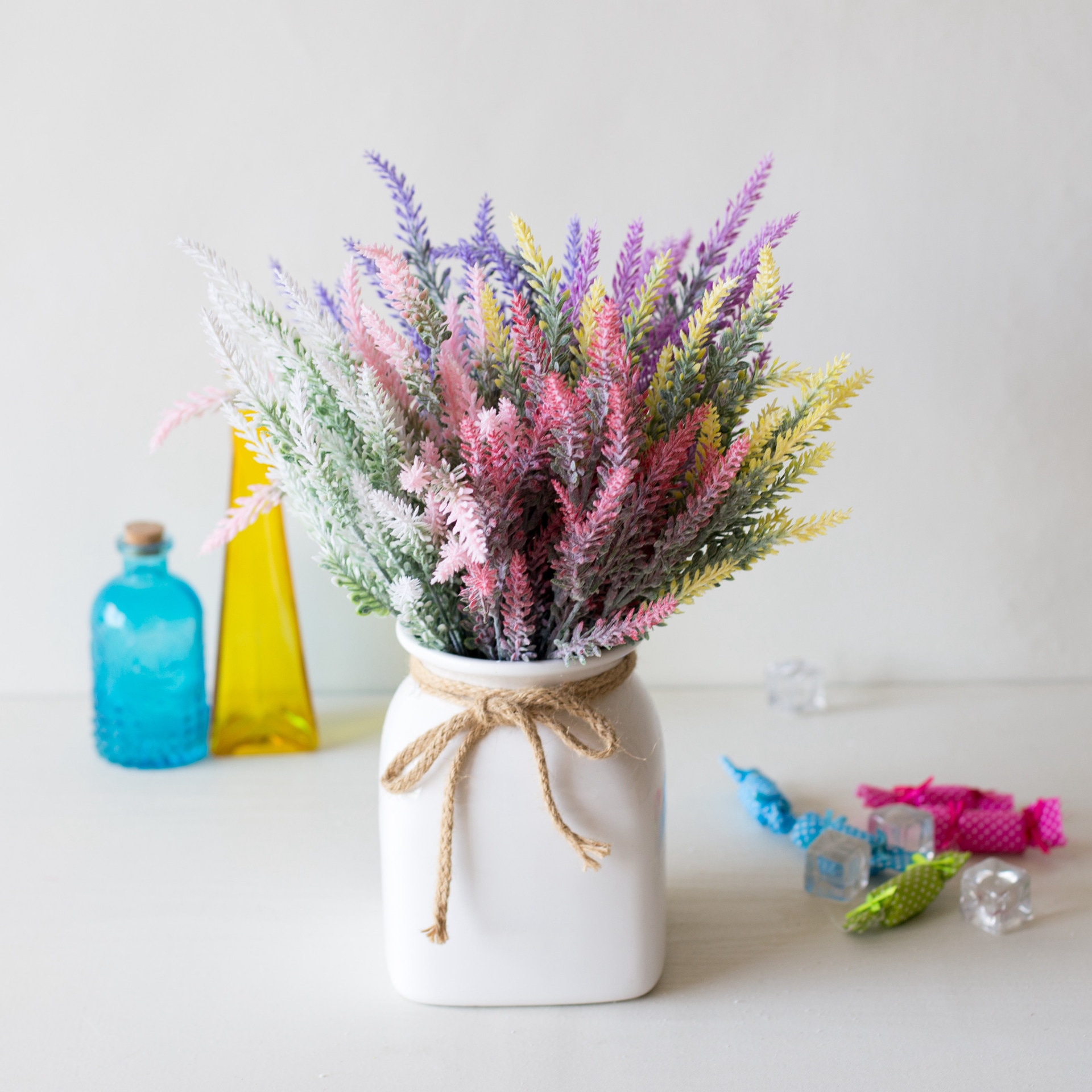 Artificial Lavender Flowers For Home Decor Artificial Lavender Flowers For Home Decor