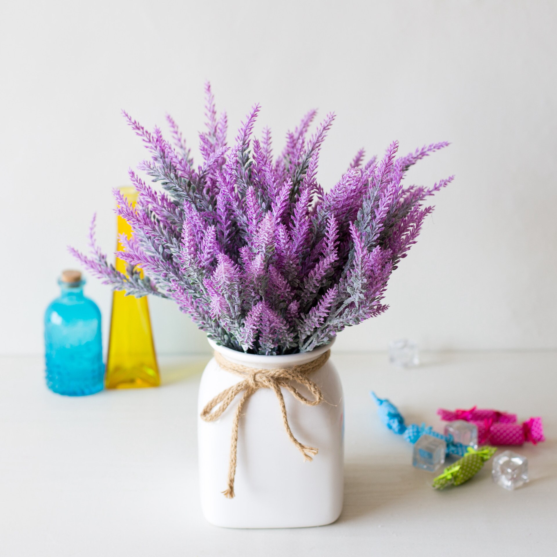 Artificial Lavender Flowers For Home Decor Artificial Lavender Flowers For Home Decor