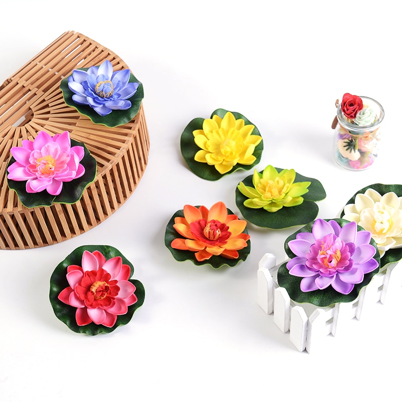 Artificial Lotus Flower Floating Decor Artificial Lotus Flower Floating Decor