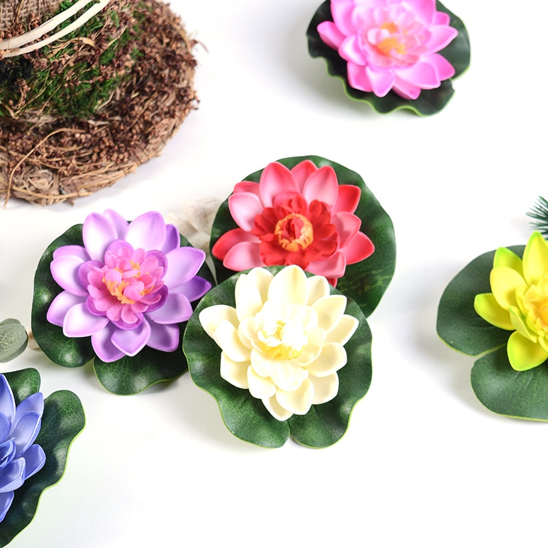 Artificial Lotus Flower Floating Decor Artificial Lotus Flower Floating Decor