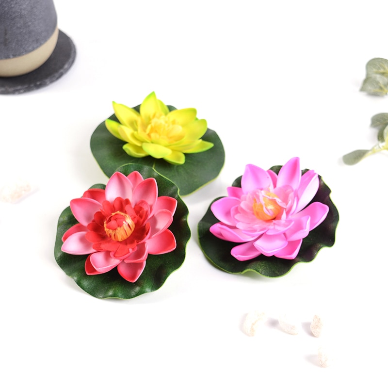 Artificial Lotus Flower Floating Decor Artificial Lotus Flower Floating Decor
